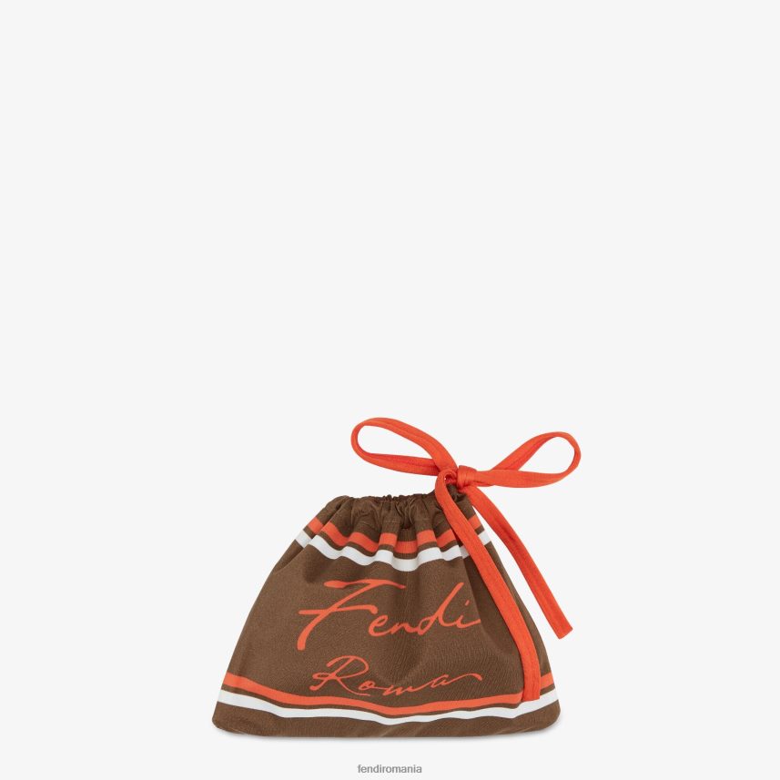 costum de baie din lycra maro Fendi femei îmbrăcăminte 86084L1055