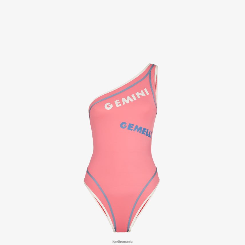 costum de baie din lycra roz Fendi femei îmbrăcăminte 86084L1052