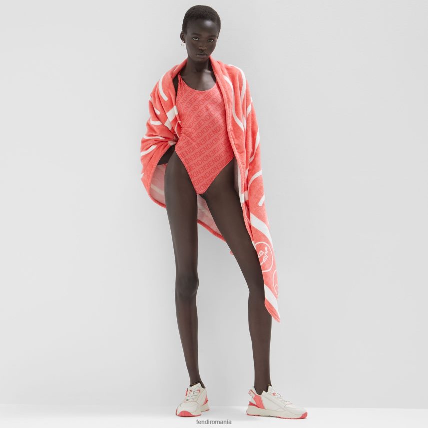 costum de baie din lycra roz Fendi femei îmbrăcăminte 86084L1058