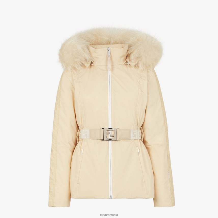 geacă de schi din nailon alb Fendi femei îmbrăcăminte 86084L1239