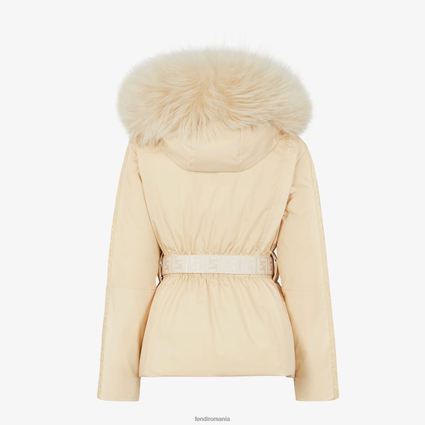 geacă de schi din nailon alb Fendi femei îmbrăcăminte 86084L1239