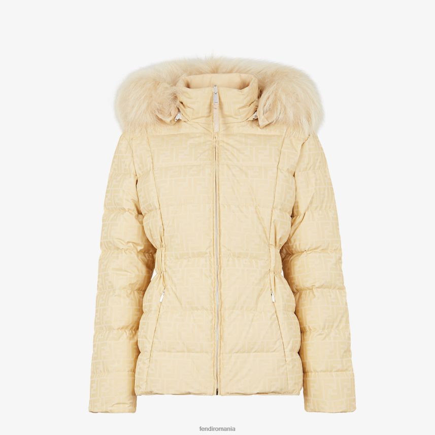 geacă de schi din nailon alb Fendi femei îmbrăcăminte 86084L1239