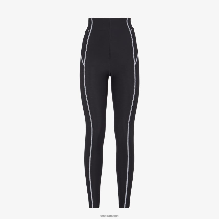 jambiere din lycra negru Fendi femei îmbrăcăminte 86084L1175