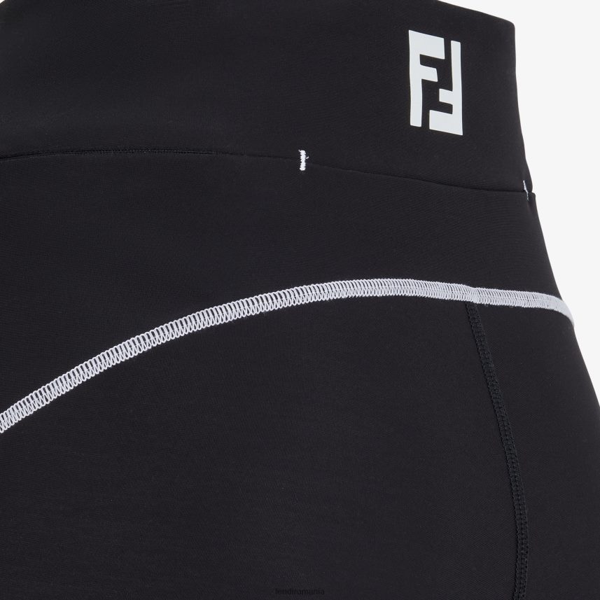 jambiere din lycra negru Fendi femei îmbrăcăminte 86084L1175