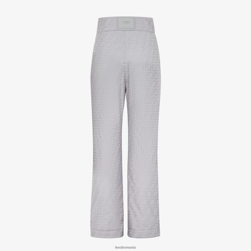 pantaloni din material ff tech gri Fendi femei îmbrăcăminte 86084L1179