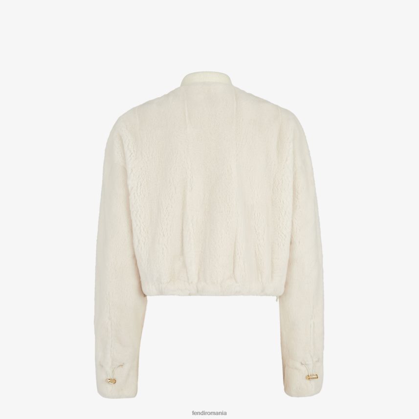 jachetă bomber de nurcă Modă Fendi femei îmbrăcăminte 86084L1163
