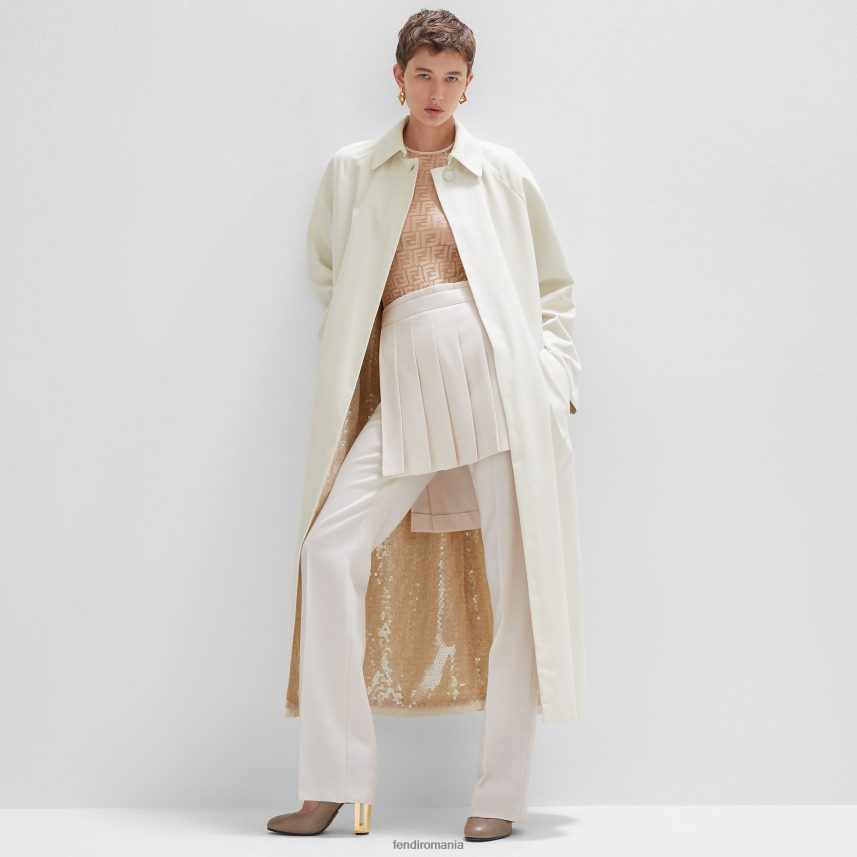 body din dantela bej Fendi femei îmbrăcăminte 86084L968