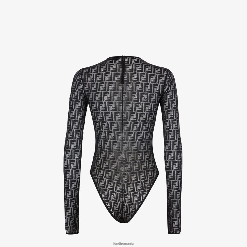 corp din dantela negru Fendi femei îmbrăcăminte 86084L956