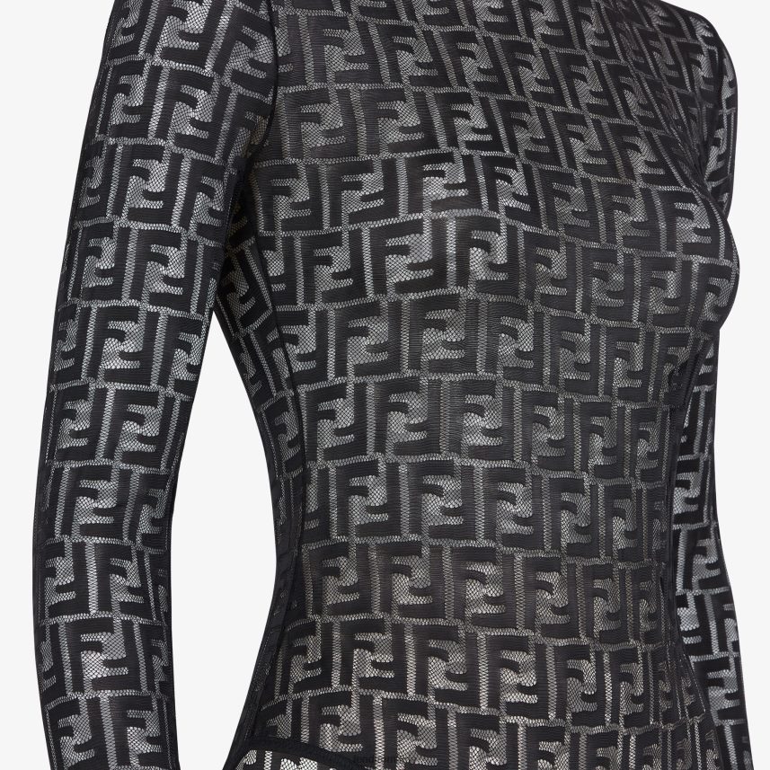 corp din dantela negru Fendi femei îmbrăcăminte 86084L956