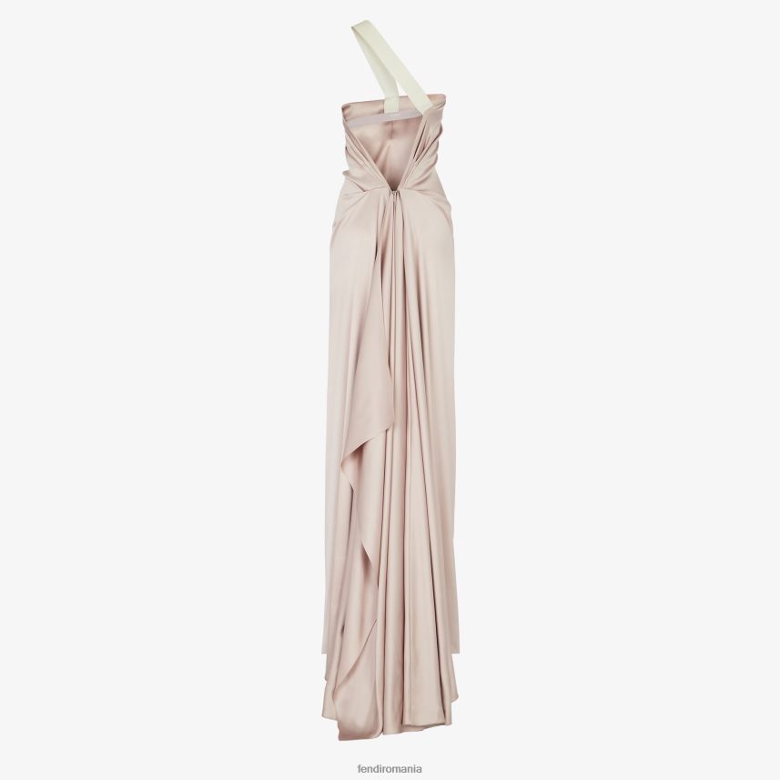 rochie de mătase antică roz Fendi femei îmbrăcăminte 86084L1090