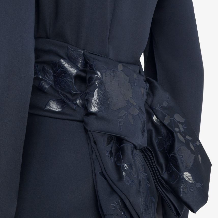 rochie de matase albastru Fendi femei îmbrăcăminte 86084L1134