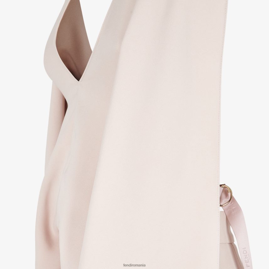 rochie din cady palid roz Fendi femei îmbrăcăminte 86084L1004