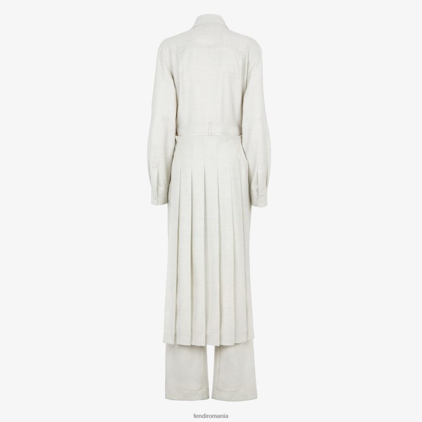 salopeta de lana alb Fendi femei îmbrăcăminte 86084L981