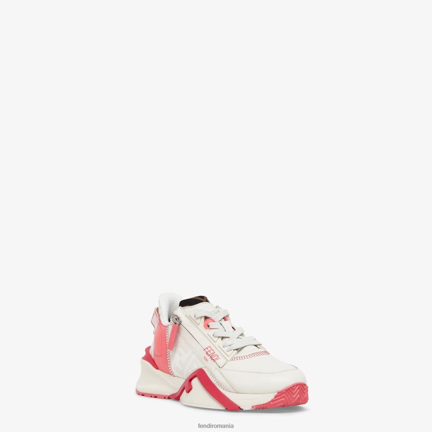 bascule din piele alb Fendi femei încălţăminte 86084L1398