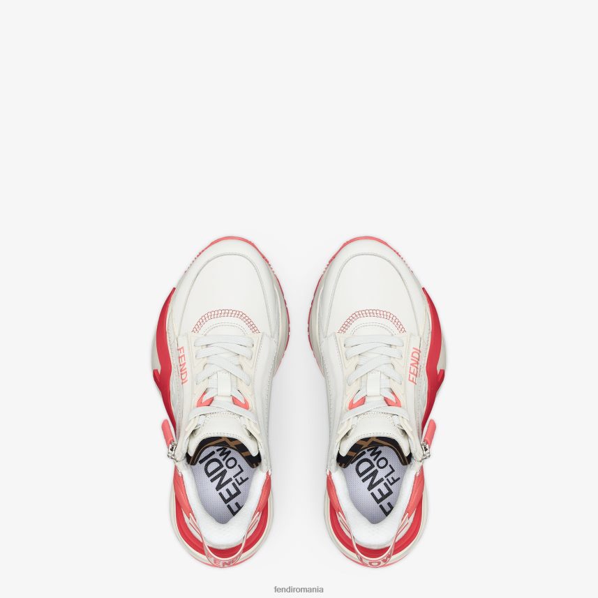 bascule din piele alb Fendi femei încălţăminte 86084L1398