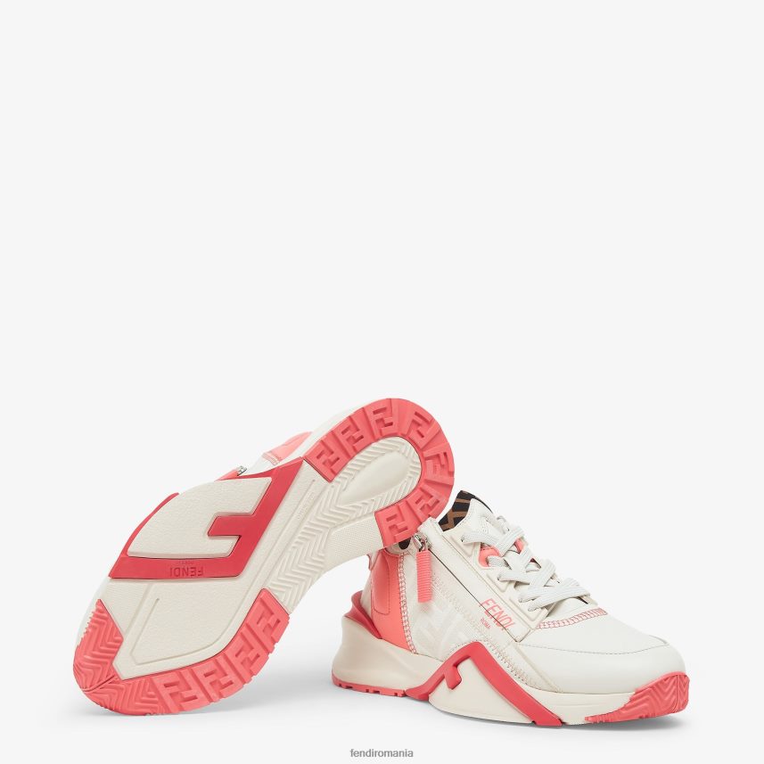 bascule din piele alb Fendi femei încălţăminte 86084L1398