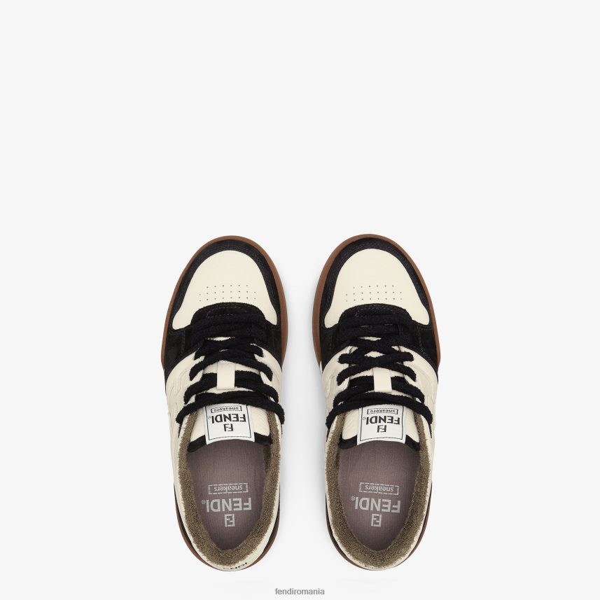 topuri joase din piele intoarsa negru Fendi femei încălţăminte 86084L1299