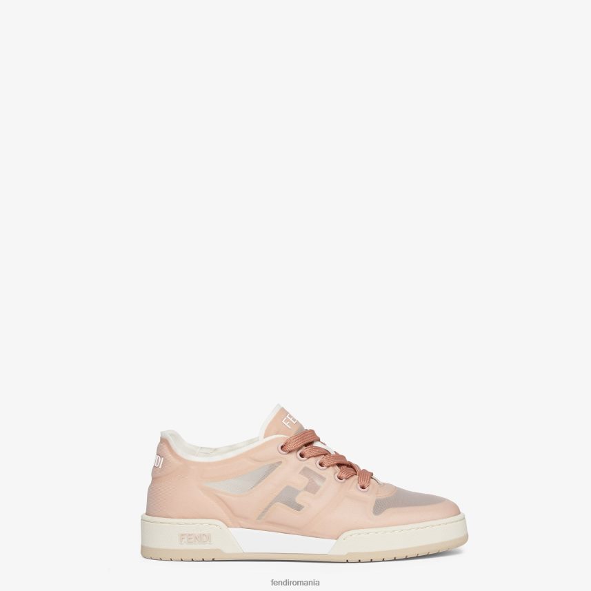 topuri joase din plasă roz Fendi femei încălţăminte 86084L1401