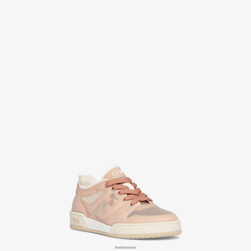 topuri joase din plasă roz Fendi femei încălţăminte 86084L1401