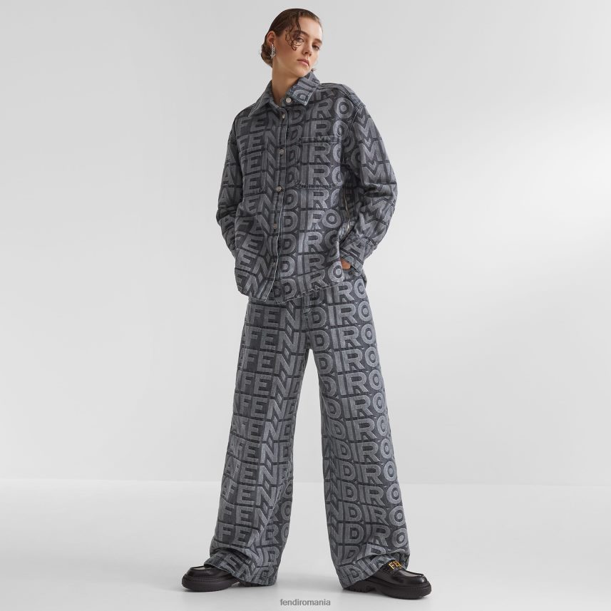 mocasini din piele negru Fendi femei încălţăminte 86084L1363