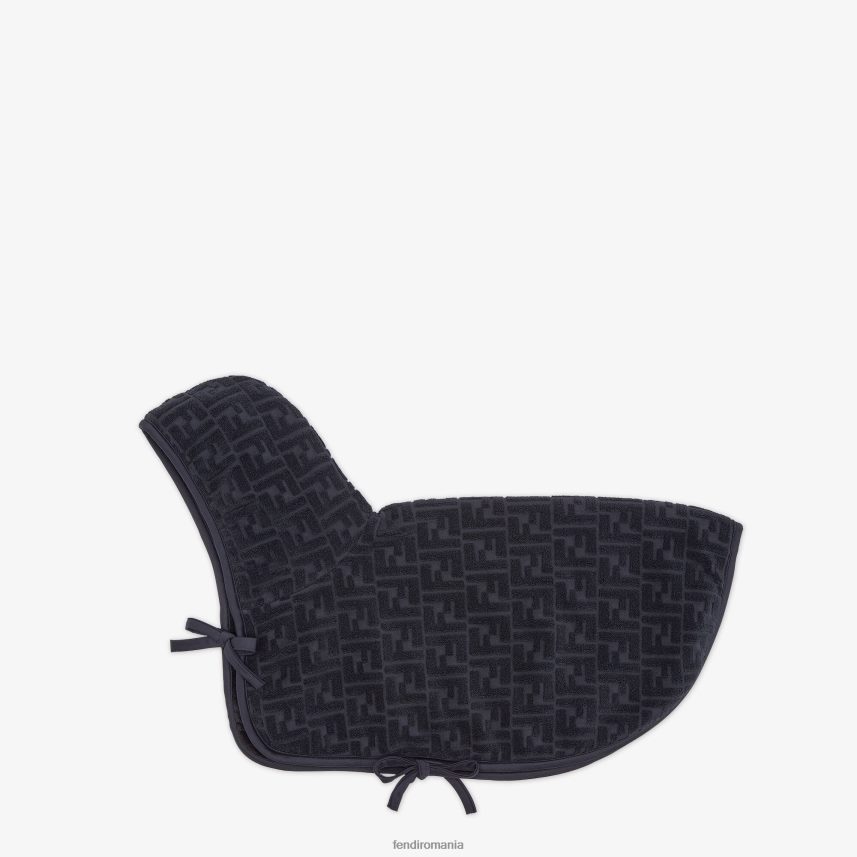 halat de baie terry negru Fendi bărbați accesorii 86084L487
