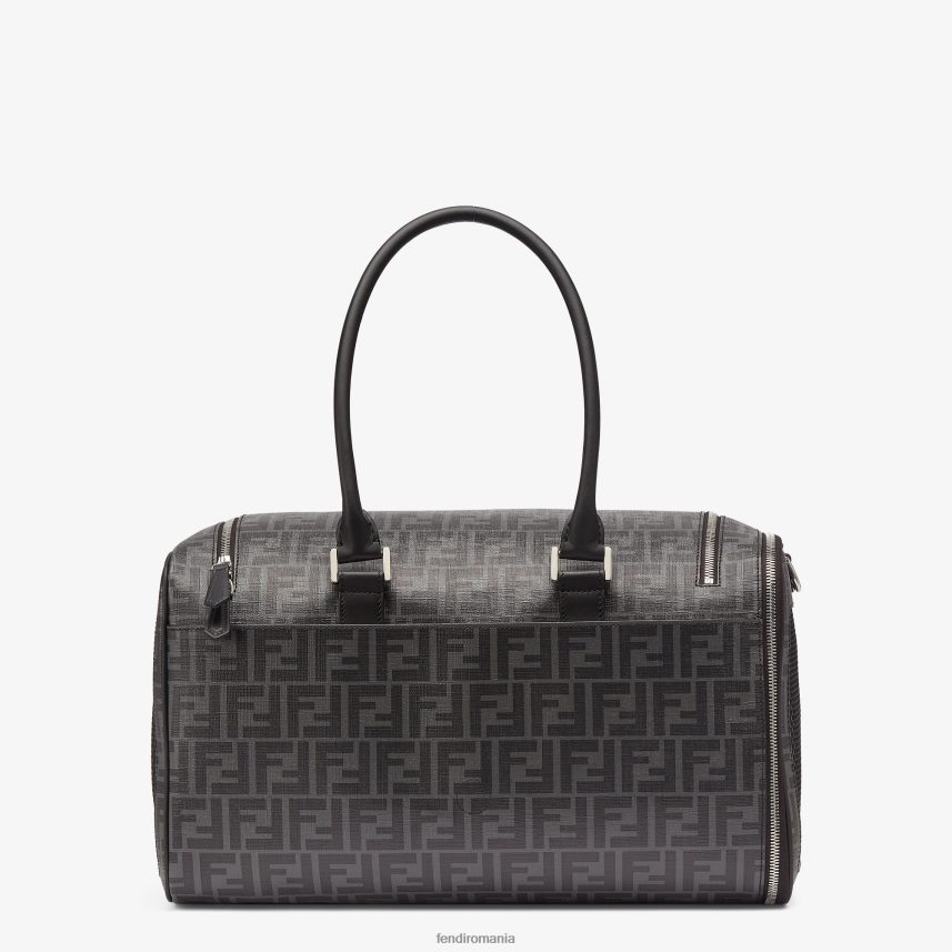 transport pentru câini din material textil negru Fendi bărbați accesorii 86084L449