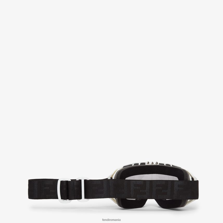 masca de ski alb Fendi bărbați accesorii 86084L2193