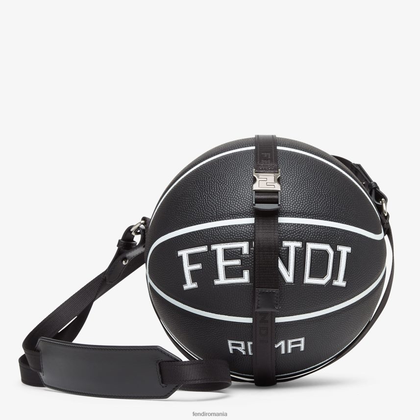 minge de baschet de cauciuc negru Fendi bărbați accesorii 86084L2386