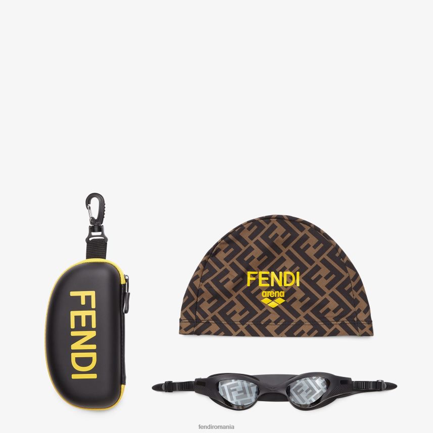 ochelari de înot pentru prezentarea de modă Modă Fendi bărbați accesorii 86084L2504