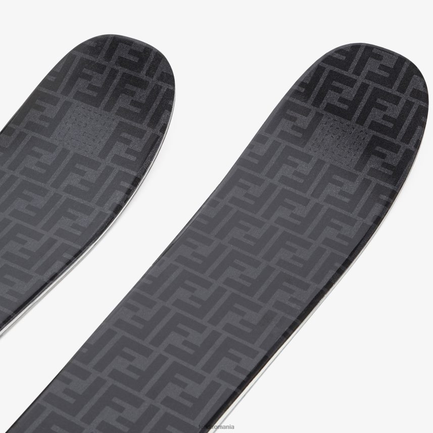 schiuri negru Fendi bărbați accesorii 86084L2207