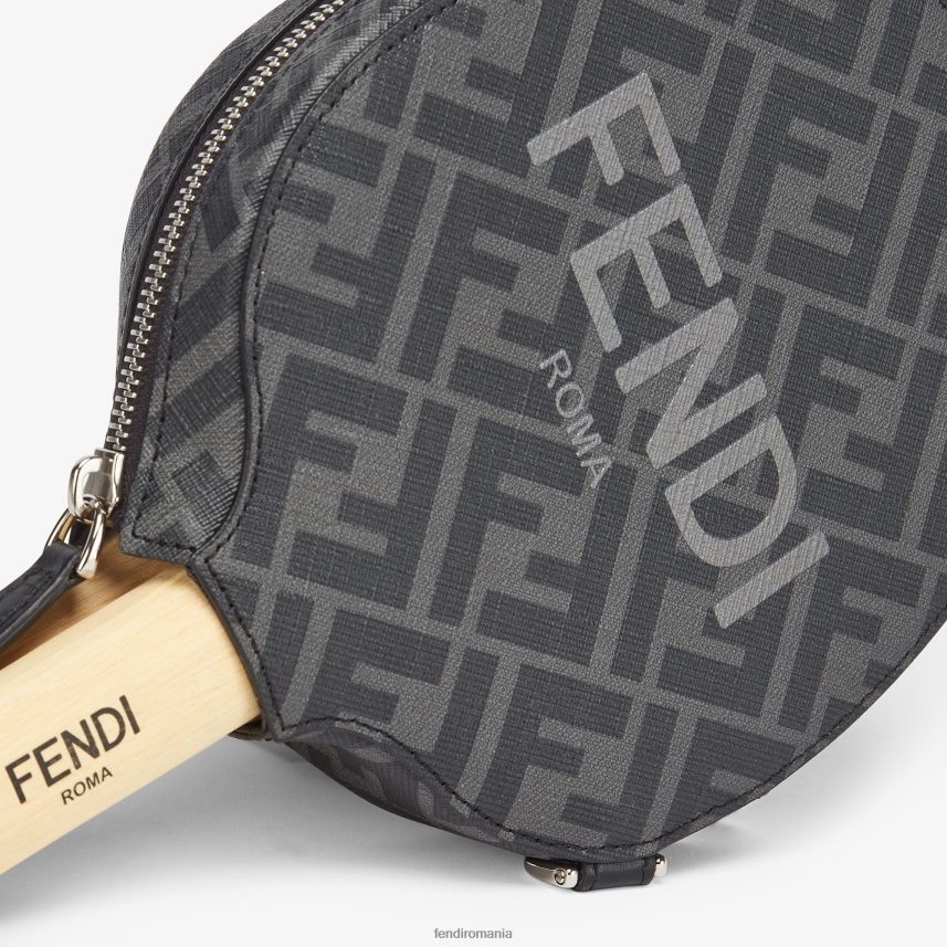 set de tenis de masa din material textil negru Fendi bărbați accesorii 86084L2501