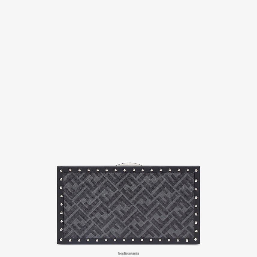 joc de masă din material textil negru Fendi bărbați accesorii 86084L2482