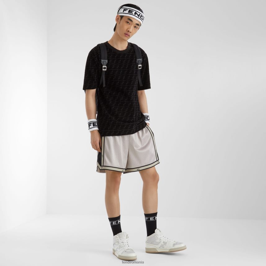 set de tenis terry alb Fendi bărbați accesorii 86084L2382