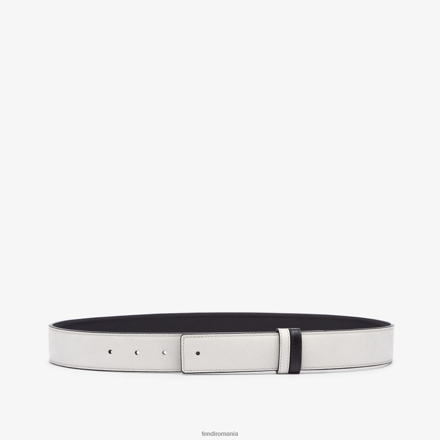 centura reversibila piele umbra gri Fendi bărbați accesorii 86084L2553