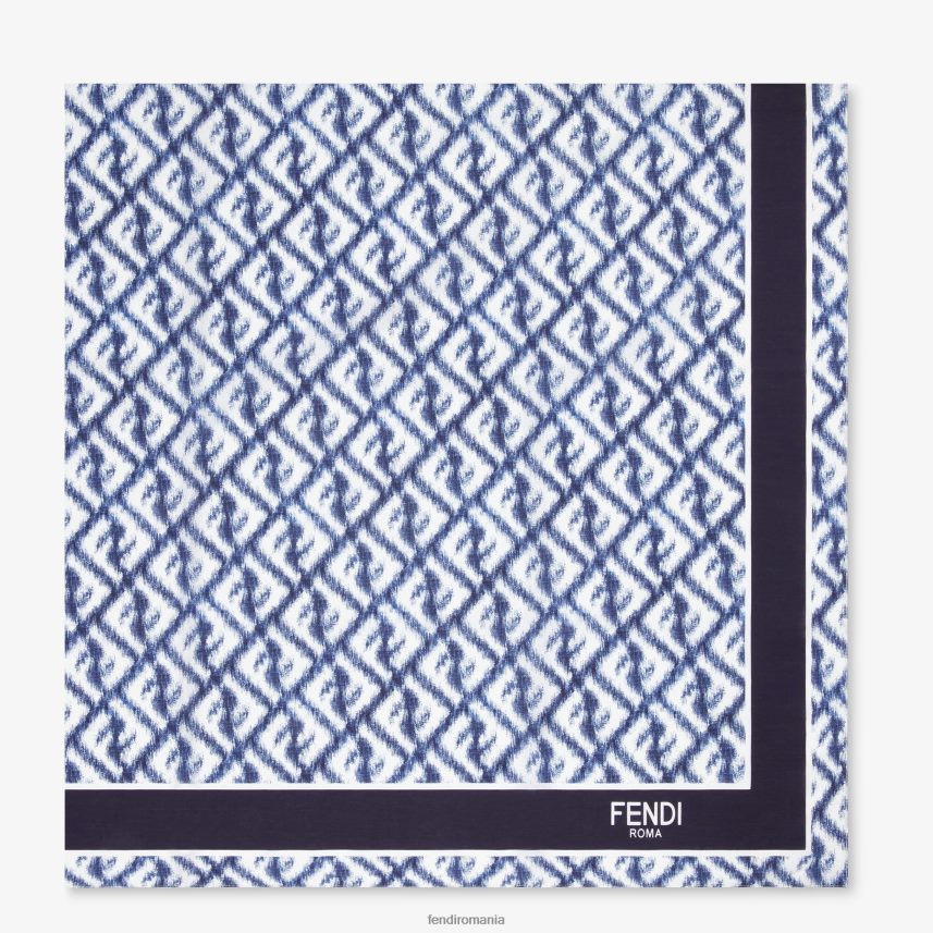 pareo de matase si bumbac multicolor Fendi bărbați accesorii 86084L2072