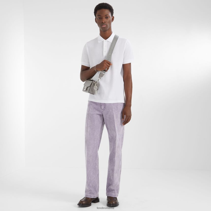 breloc metalic argint Fendi bărbați accesorii 86084L2342