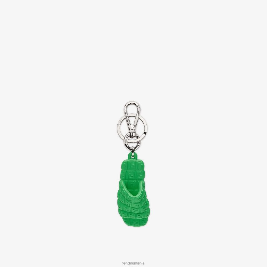 carcasă de cauciuc pentru chei verde Fendi bărbați accesorii 86084L2415