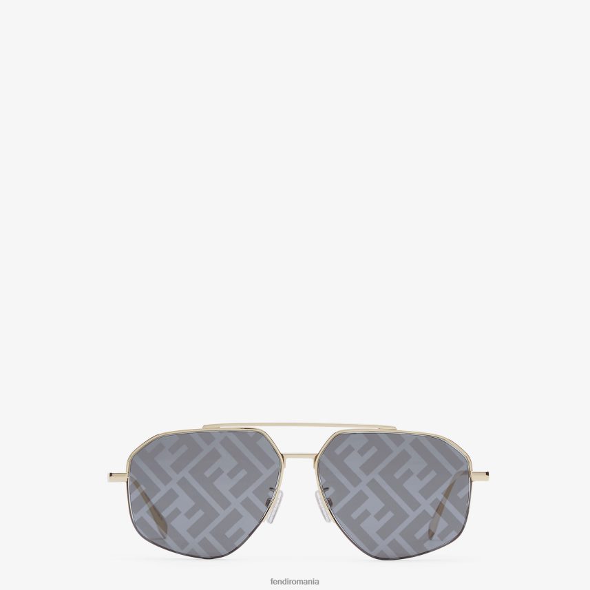 ochelari de soare de călătorie aur Fendi bărbați accesorii 86084L2372