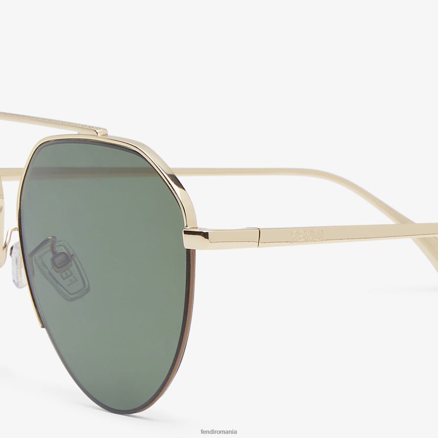 ochelari de soare de călătorie aur Fendi bărbați accesorii 86084L2568