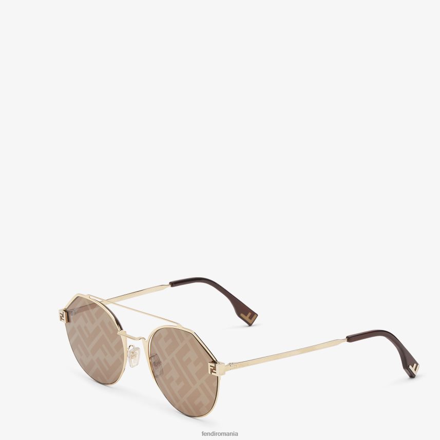 ochelari de soare de cer aur Fendi bărbați accesorii 86084L2356