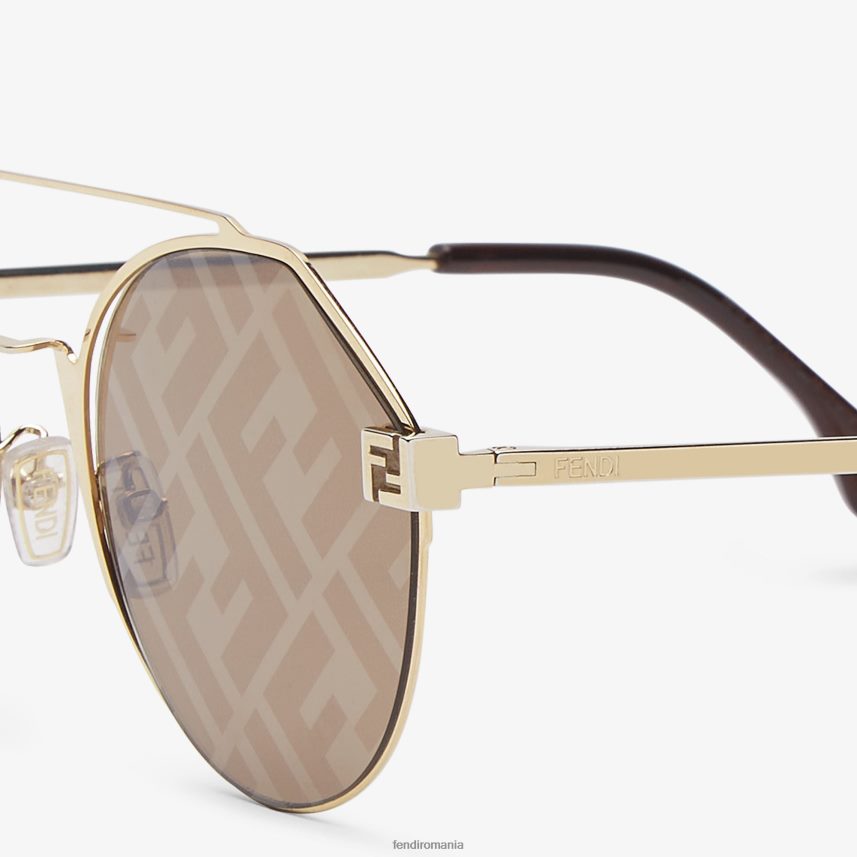 ochelari de soare de cer aur Fendi bărbați accesorii 86084L2356
