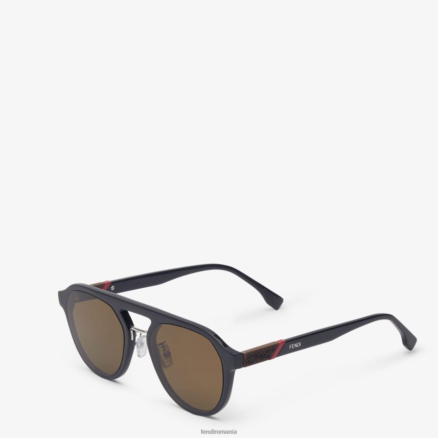 ochelari de soare diagonali albastru Fendi bărbați accesorii 86084L2472