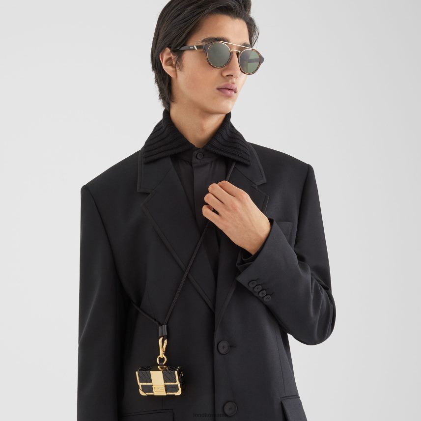 ochelari de soare diagonali bej Fendi bărbați accesorii 86084L2498