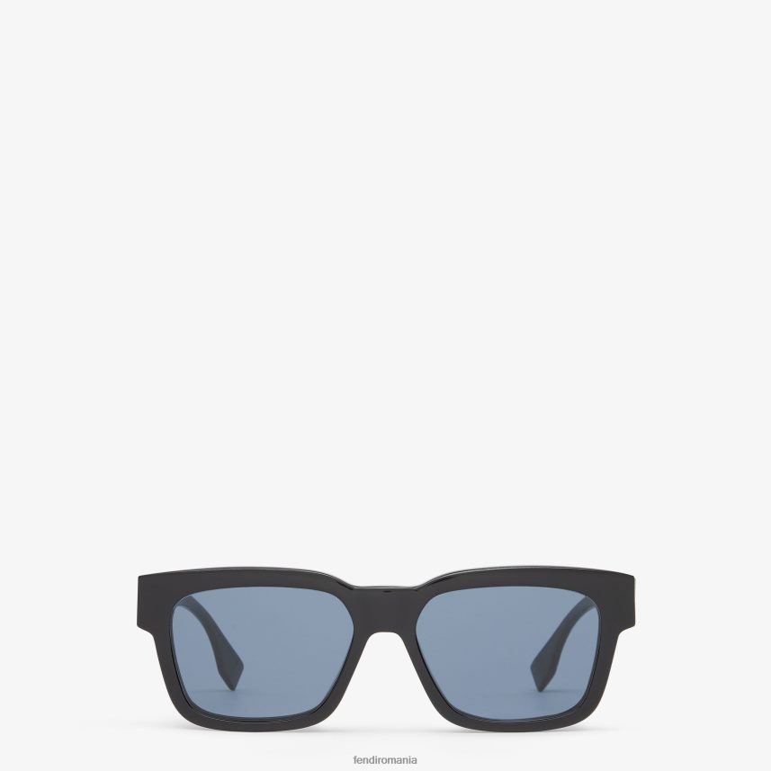 ochelari de soare din acetat negru Fendi bărbați accesorii 86084L2547
