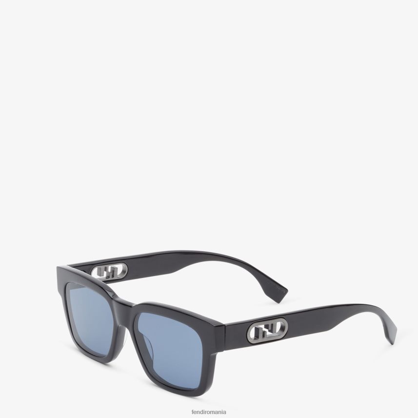 ochelari de soare din acetat negru Fendi bărbați accesorii 86084L2547
