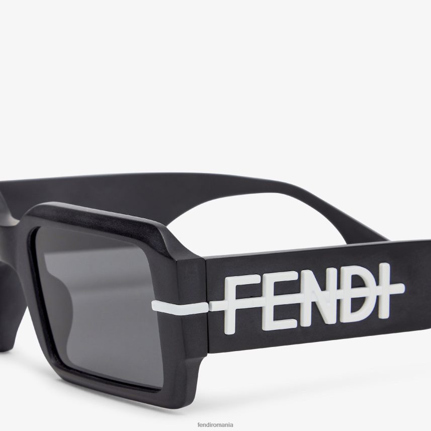 ochelari de soare grafici negru Fendi bărbați accesorii 86084L2392