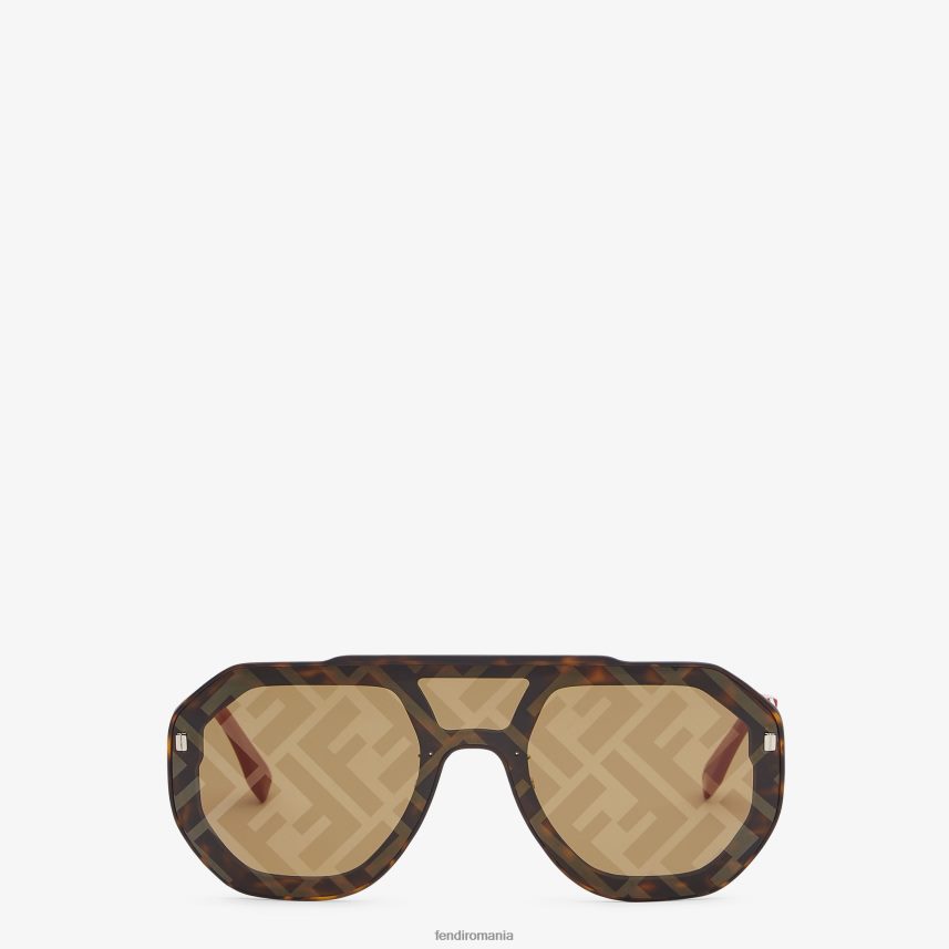 ochelari de soare havana negru Fendi bărbați accesorii 86084L2358