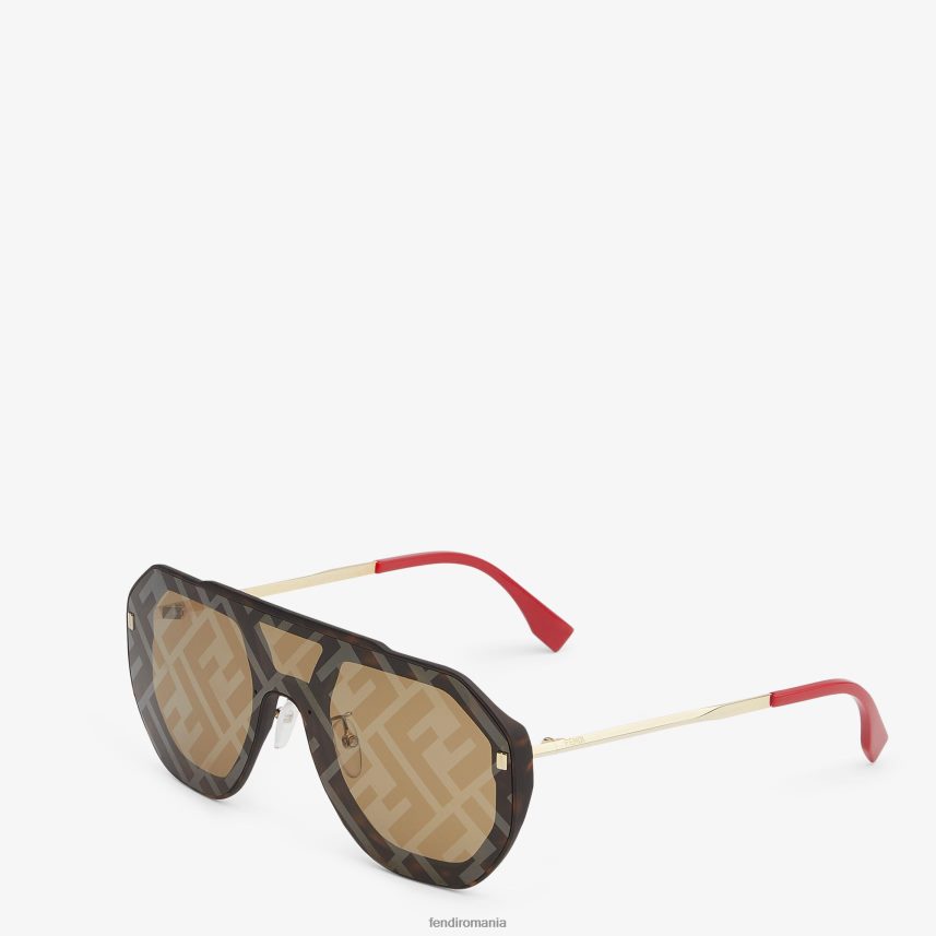 ochelari de soare havana negru Fendi bărbați accesorii 86084L2358