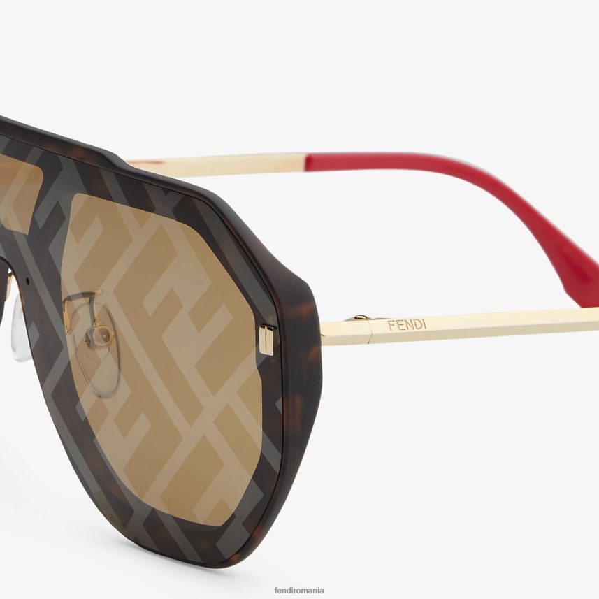 ochelari de soare havana negru Fendi bărbați accesorii 86084L2358
