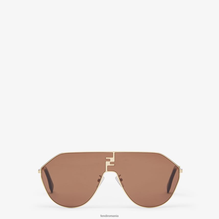ochelari de soare metalici cu lentile Modă Fendi bărbați accesorii 86084L2439